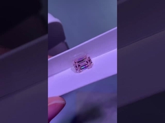 5.03ct مختبر غرووم الماس الزمرد قطع CVD فانسي وردي VS2 VG EX N IGI