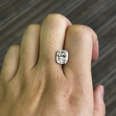 شراء 3.01ct VS2 G المختبر النمو الماس وسادة قطع لصنع المجوهرات online manufacture