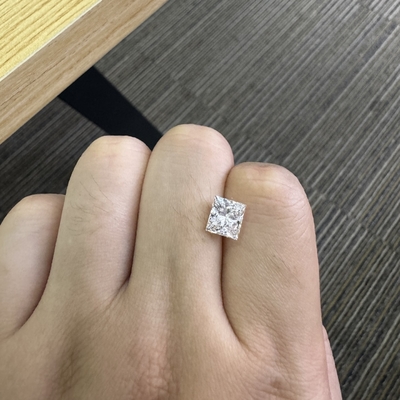 شراء 2.06CT F VS2 EX VG CVD المختبر المنتج الماس الأميرة الرائعة قطع online manufacture