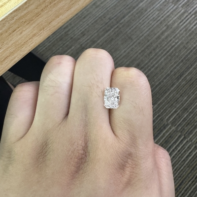 شراء 3.07ct الماس المزروع في المختبر قطع مشع F VS1 2EX N IGI OEM ODM online manufacture