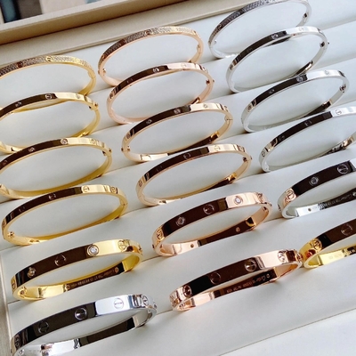 شراء حبي الماس سوار مجموعة 18k الذهب الصلب سوار الماس الطبيعي Au750 المجوهرات online manufacture