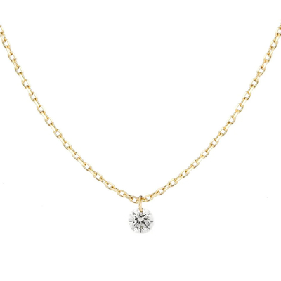 شراء قلادة من الماس المختبر مع أسلوب كلاسيكي 18K 14K 10K الذهب الصلب online manufacture