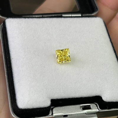 1.5ct الماس الاصفر المختبر الخالي من الماس VS1 الوضوح