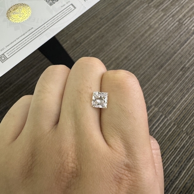 2.16CT F VVS2 EX VG Princess Cut المختبر الماس المزروع OEM ODM