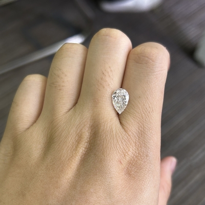 2.11CT E VS1 2EX CVD Pear Cut Lab الماس IGI معتمد LG629416941
