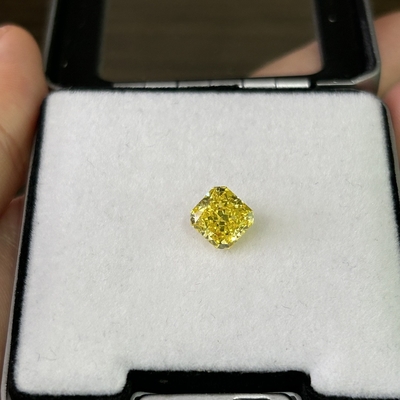 2.03ct VS2 الماس الأصفر المختبر المزروع CVD HPHT المختبر المزروع الماس
